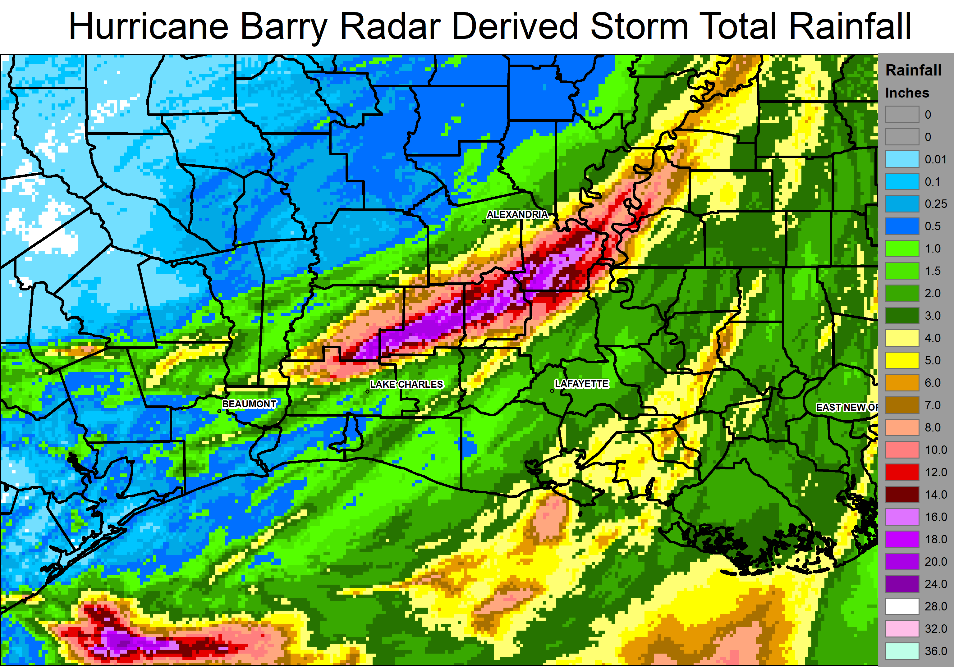 Hurricane Barry 2019